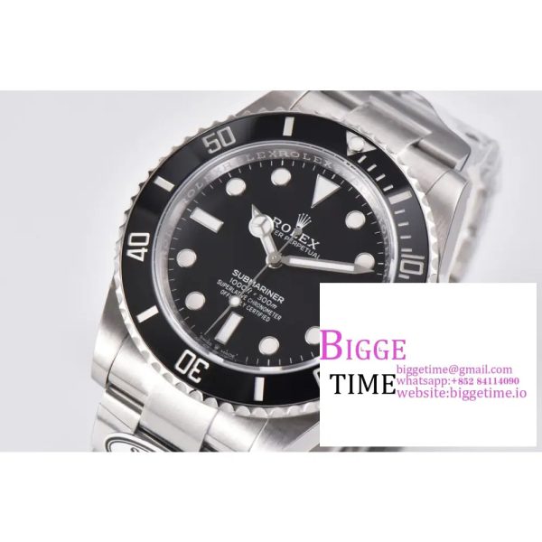 Submariner 116610 LN Black Ceramic Clean Factory 1:1 Best Edition 904L SS Case and Bracelet VS3135 - Image 5