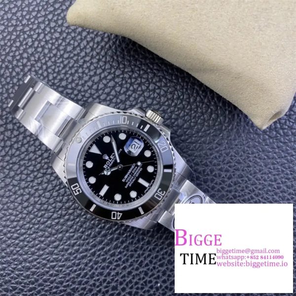 Submariner 124060LN 41mm  Clean Factory 1:1 Best Edition 904L Steel Black Dial VR3230 - Image 5