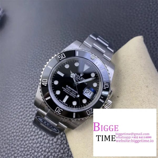 Submariner 124060LN 41mm  Clean Factory 1:1 Best Edition 904L Steel Black Dial VR3230 - Image 3