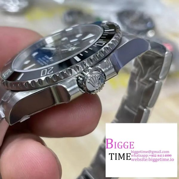 Submariner 124060LN 41mm No Date VSF 1:1 Best Edition 904L Steel Black Dial VS3235 - Image 6