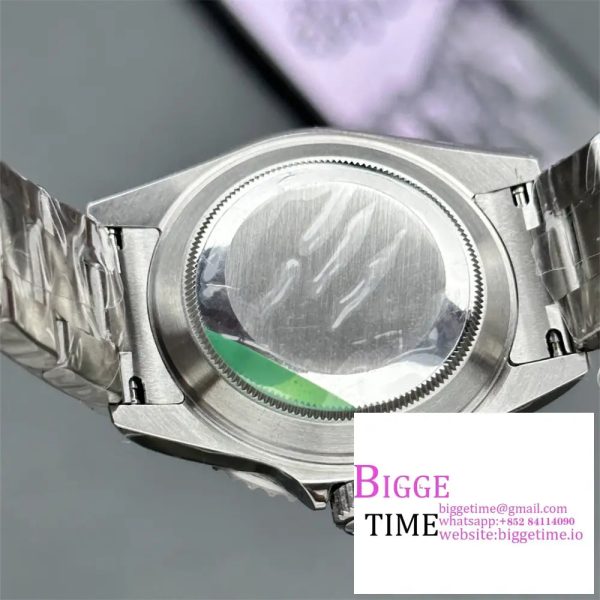 Submariner 16610 LV Green Bezel 904L Steel SS RAF1:1 Best Edition on SS Bracelet SH3135 - Image 3