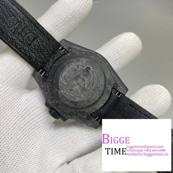 Submariner 40mm DIW VSF 1:1 Best Edition Forged Carbon Blue Element on Nylon Strap VS3135 - Image 8