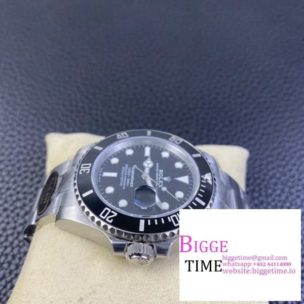Submariner 41mm 126610 LN Black Ceramic 904L Steel Clean Factory Best Edition S3235 - Image 5