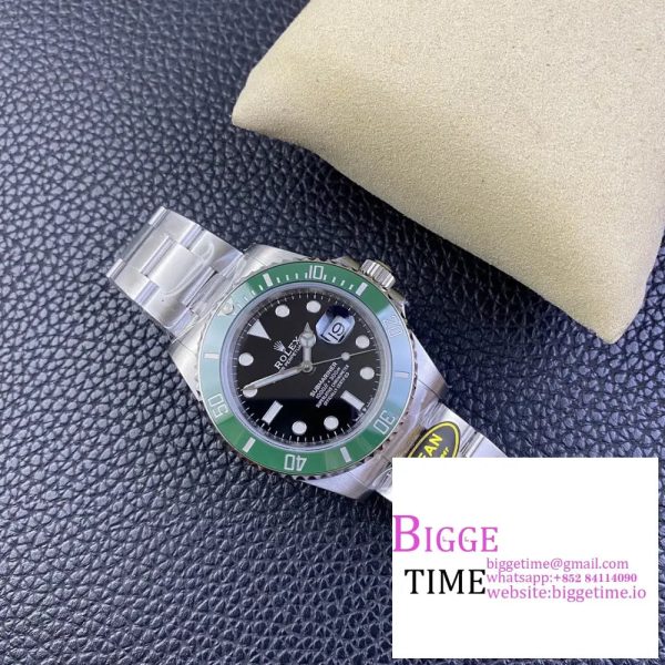 Submariner 41mm 126610 LV Black Ceramic 904L Steel Clean Factory Best Edition S3235 - Image 3