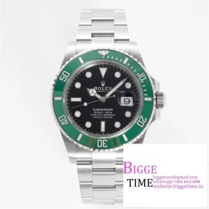 Submariner 41mm 126610 LV Kermit 904L Steel VSF 1:1 Best Edition VS3235