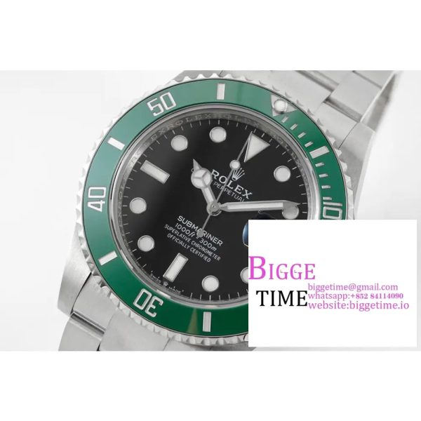Submariner 41mm 126610 LV Kermit 904L Steel VSF 1:1 Best Edition VS3235 - Image 2