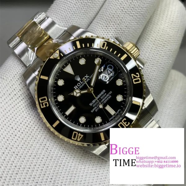 Submariner 41mm 126613 LN Black Ceramic 904L Steel Clean Factory 1:1 Best Edition VR3235 - Image 3