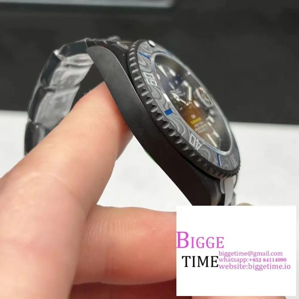 Submariner DIW DLC VSF 1:1 Best Edition Blue Graduated Dial on SS Bracelet VS3135 - Image 6