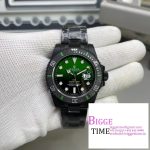 Submariner DIW DLC VSF 1:1 Best Edition Green Graduated Dial on SS Bracelet VS3135