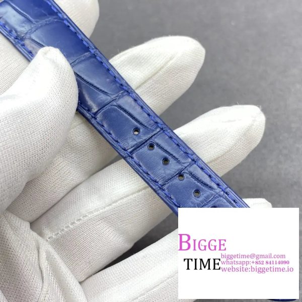 Tank Must 25mm Blue Dial Blue Leather Strap F1F Swiss Quartz - Image 7