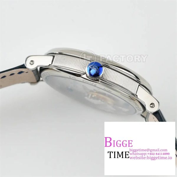 Tradition 40mm White Dial Black Leather Strap LTF Manual - Image 8