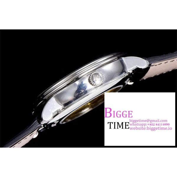 Villeret 6654 40mm Grey Dial Black Leather Strap OMF A6654 V3 - Image 7
