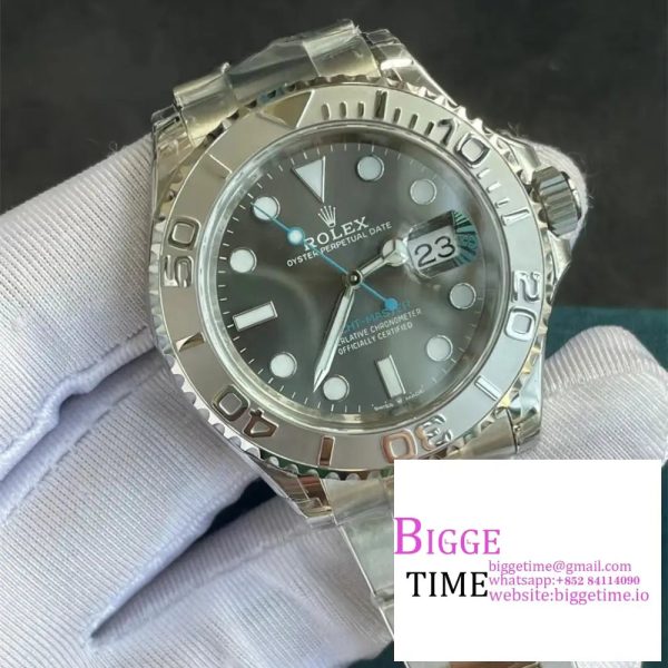 Yacht-Master 116622 904L VSF 1:1 Best Edition Rhodium Dial on SS Bracelet VS3135 - Image 4