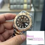 Yacht-Master 126621 SS/RG VSF 1:1 Best Edition Brown Dial On SS/RG Bracelet VS3235