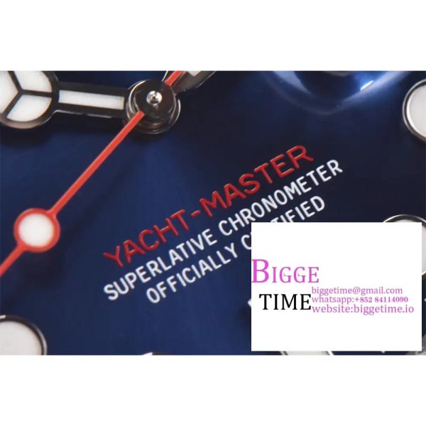 Yacht-Master 126622 Clean Factory 1:1 Best Edition 904L Steel Blue Dial on SS Bracelet VR3235 - Image 9