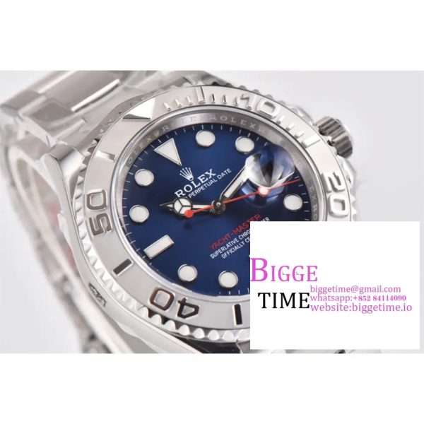 Yacht-Master 126622 Clean Factory 1:1 Best Edition 904L Steel Blue Dial on SS Bracelet VR3235 - Image 3