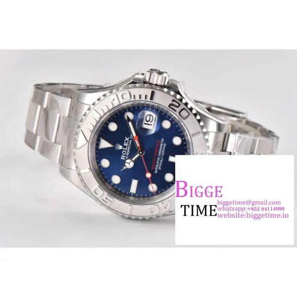 Yacht-Master 126622 Clean Factory 1:1 Best Edition 904L Steel Blue Dial on SS Bracelet VR3235 - Image 4