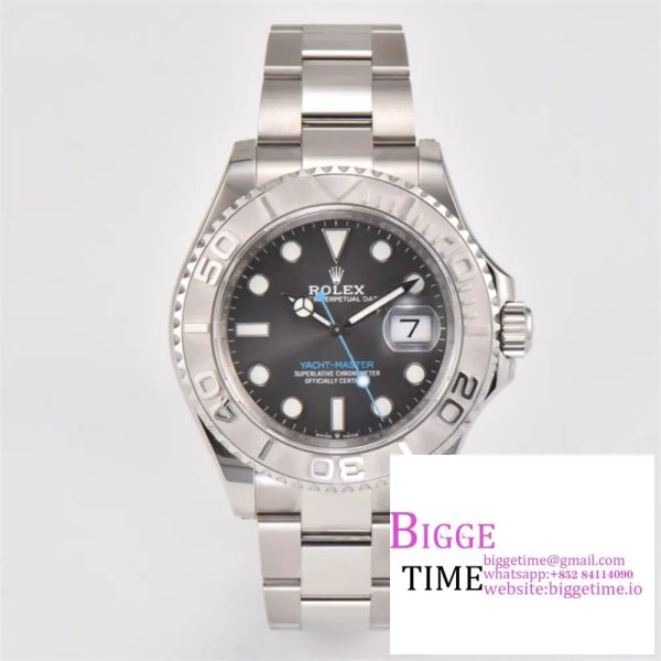 Yacht-Master 126622 Clean Factory 1:1 Best Edition 904L Steel Gray Dial on SS Bracelet VR3235