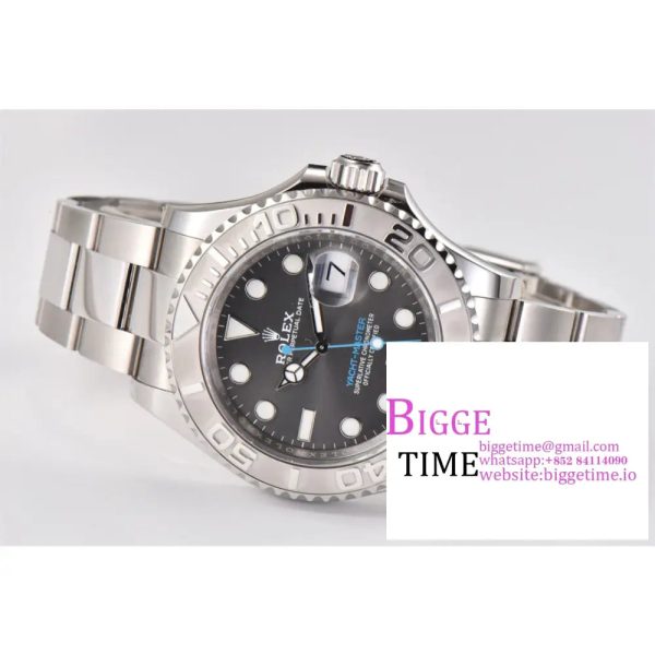 Yacht-Master 126622 Clean Factory 1:1 Best Edition 904L Steel Gray Dial on SS Bracelet VR3235 - Image 2