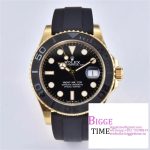 Yacht-Master 42mm 226658 YG Ceramic Black Dial Oysterflex Strap Clean Factory CF VR3235
