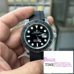 Yacht-Master 42mm 226659 Clean Factory Best Edition 3D Black Ceramic Bezel on Oysterflex Strap VR3235