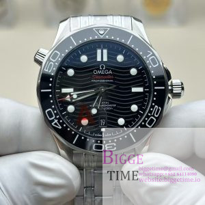 Seamaster Diver 300M Black Ceramic Bezel V4 VSF 1:1 Best Edition Black Dial On SS Bracelet Super Clone Asian 8800