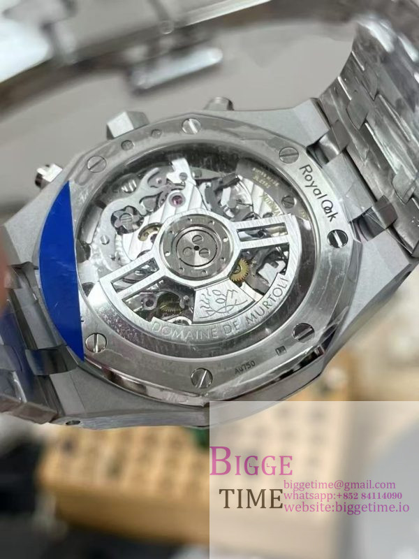 Royal Oak Chrono 26240 SS APSF 1:1 Best Edition Purple Dial on SS Bracelet SA4401 Super Clone - Image 6