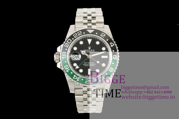 GMT-Master II 126720 VTNR 904L Steel ERF 1:1 Best Edition on Jubilee Bracelet JH3285 (Free Sprung)