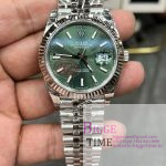 DateJust 41 126334 904L SS VSF 1:1 Best Edition Green Stick Dial on Oyster Bracelet VS3235 V2